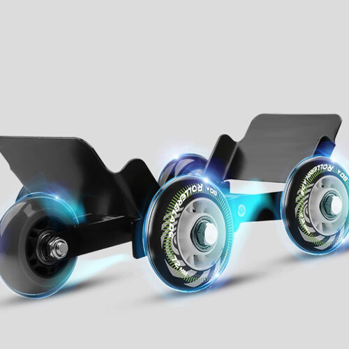 오토바이 스쿠터 타이어펑크 비상용 견인 보조바퀴 (색상 랜덤)